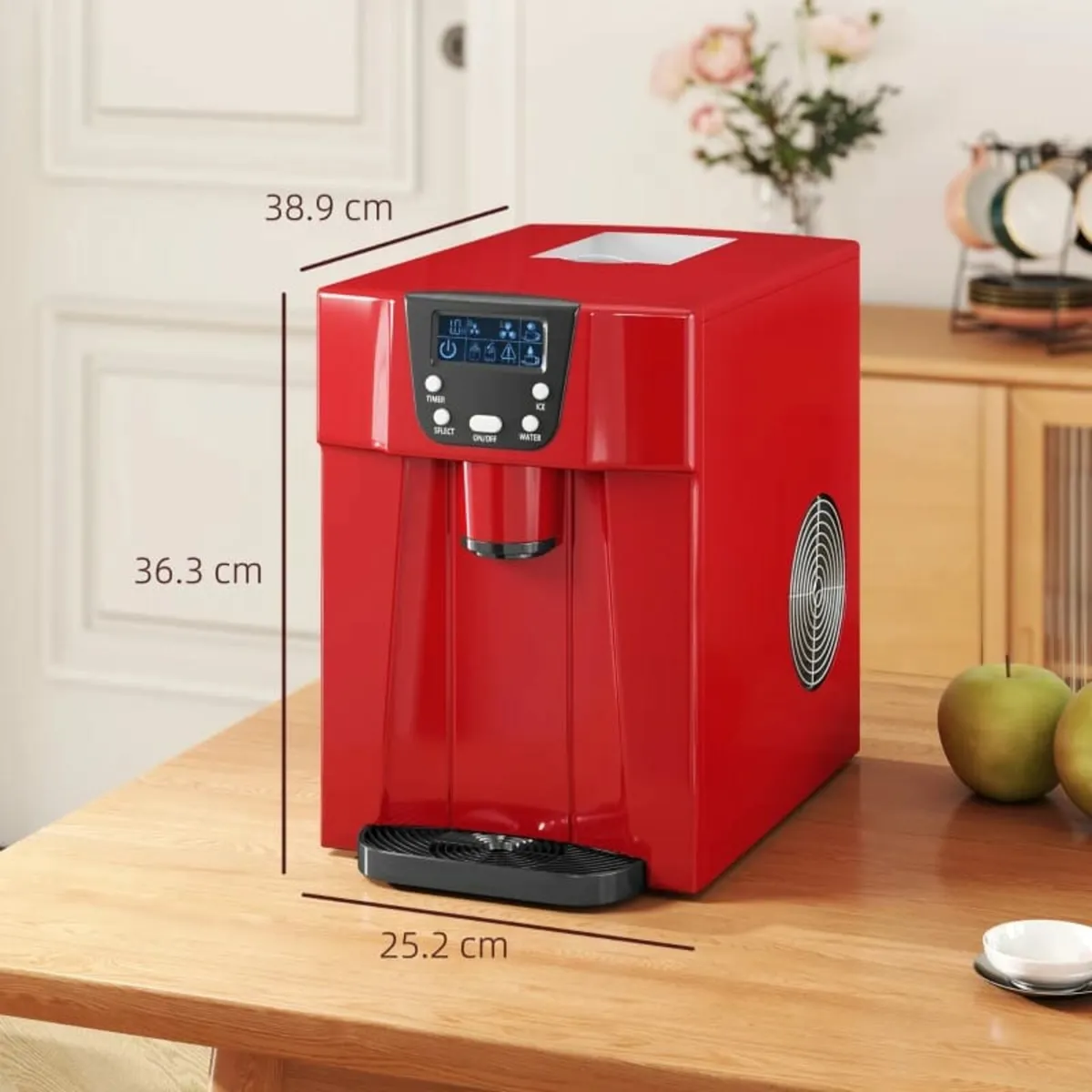 3L Ice Maker Machine and Water Dispenser, 12kg in - Image 4