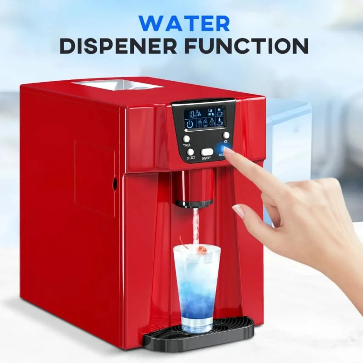 3L Ice Maker Machine and Water Dispenser, 12kg in - Image 2