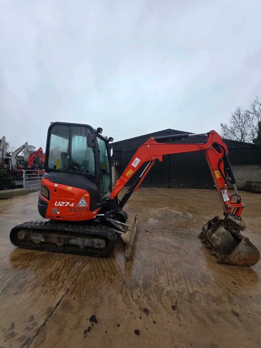 2019 KUBOTA U27-4 - Image 1