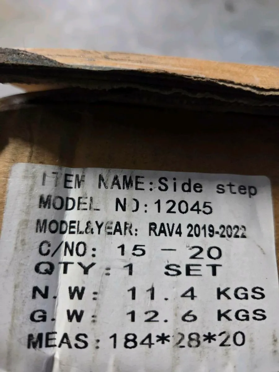 Toyota rav4 side steps - Image 2