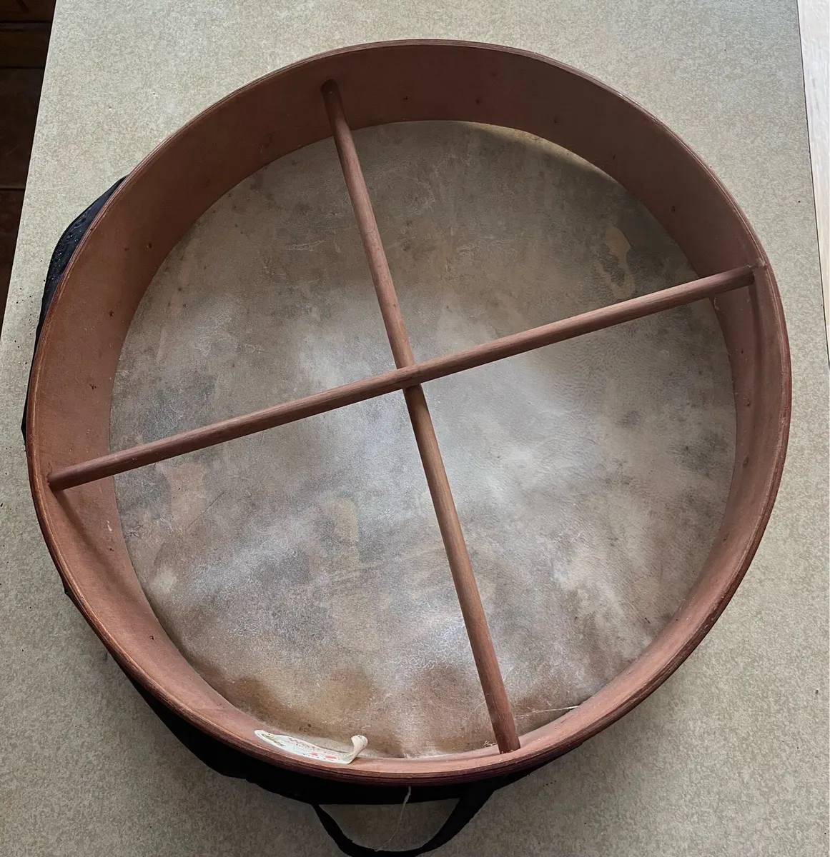 Waltons 18" Piper Bodhrán - Bodhrán and Cover - Image 3