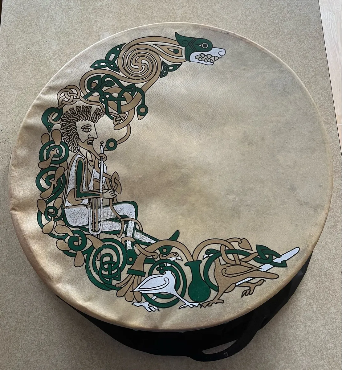 Waltons 18" Piper Bodhrán - Bodhrán and Cover - Image 1