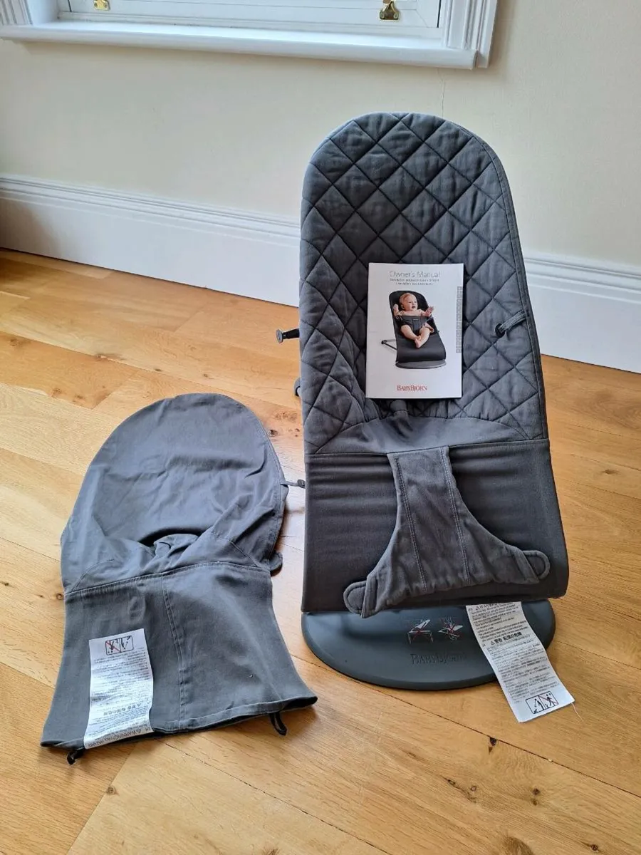BabyBjörn Bouncer Balance Soft – Grey – Excellent - Image 1