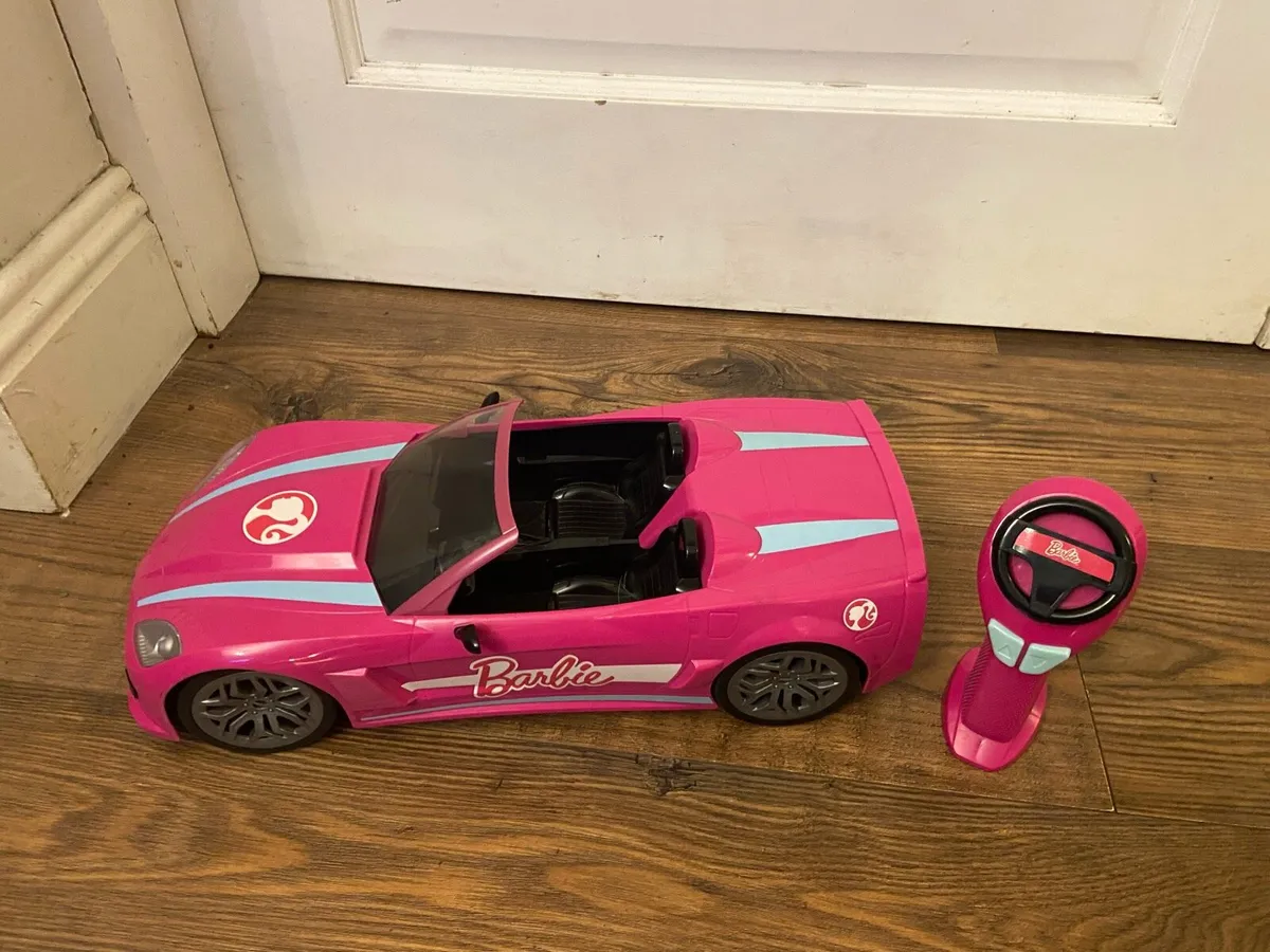 Barbie remote control car - Image 1