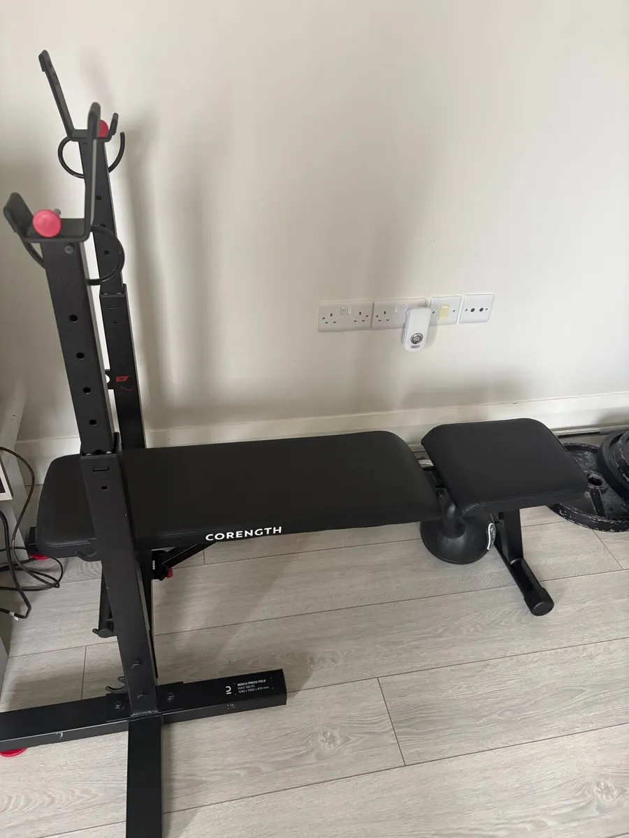 Olympic Weight set & bench - Image 4