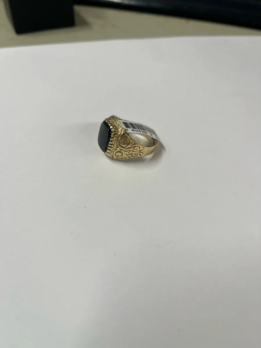 9k Black onyx ring - Image 4