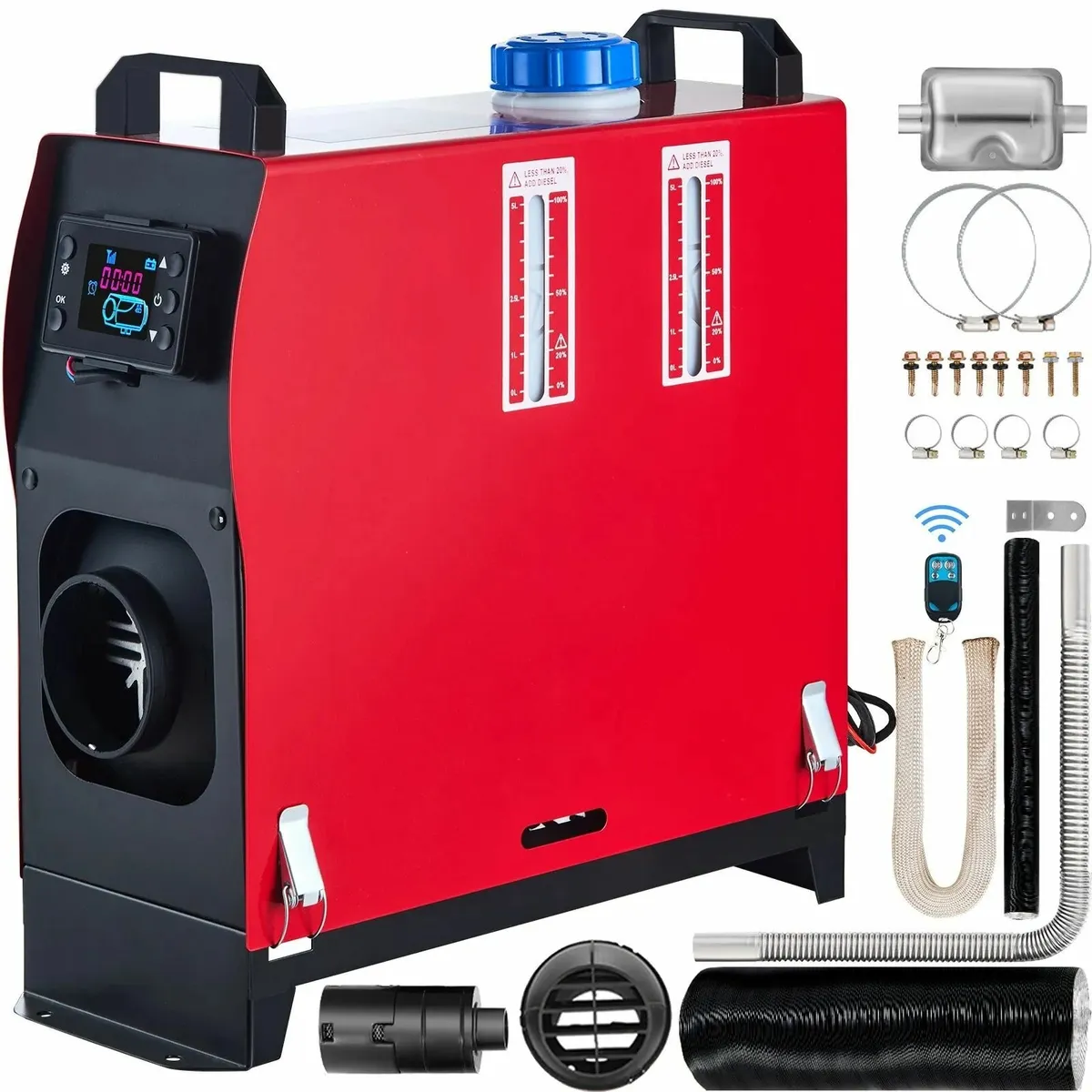 8KW 12V Diesel Heater  with LCD Switch & Remote - Image 2