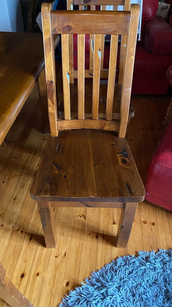 Large table & 8 chairs - Image 3