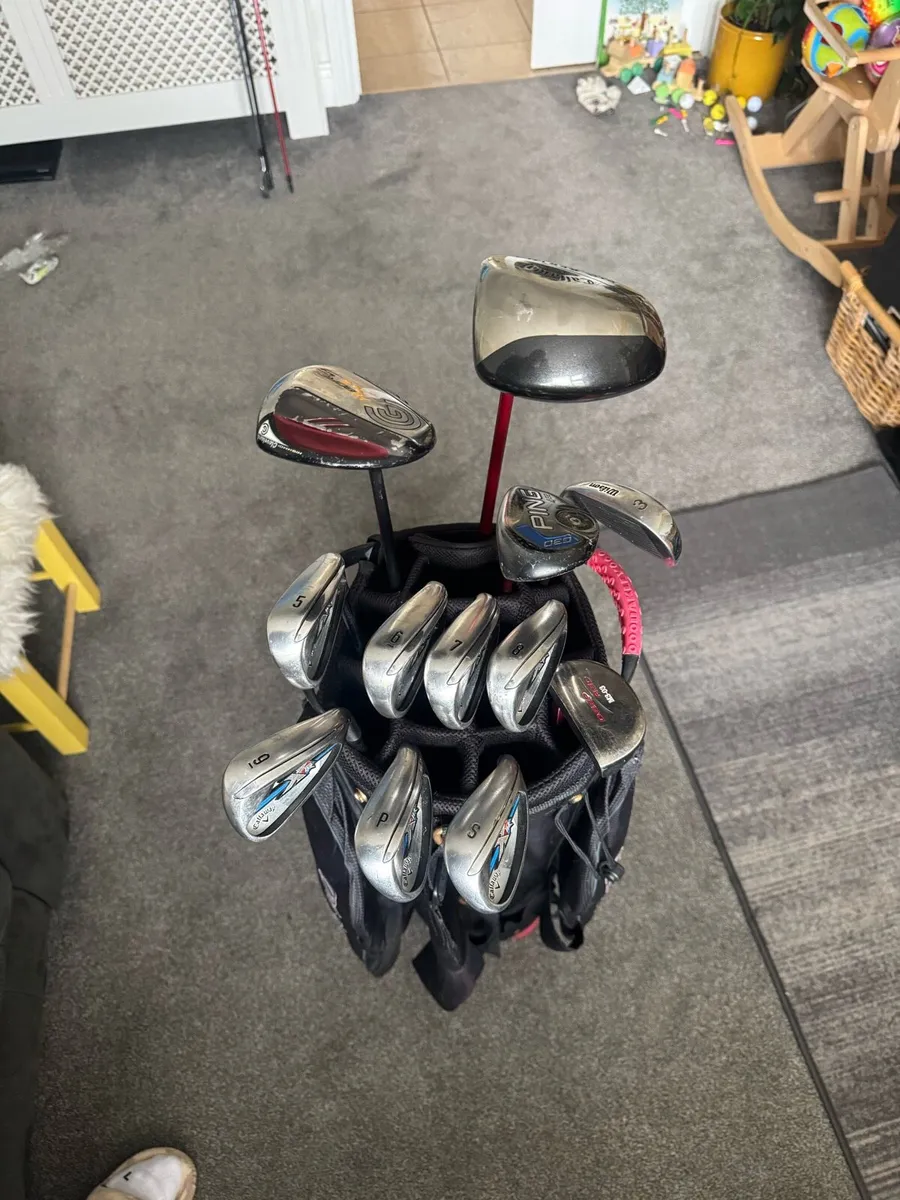 Complete set of 12 golf clubs and bag - +1 inch - Image 1