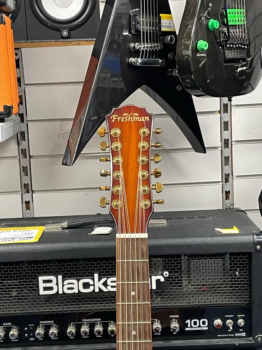 Freshman 12 string acoustic guitar - Image 3