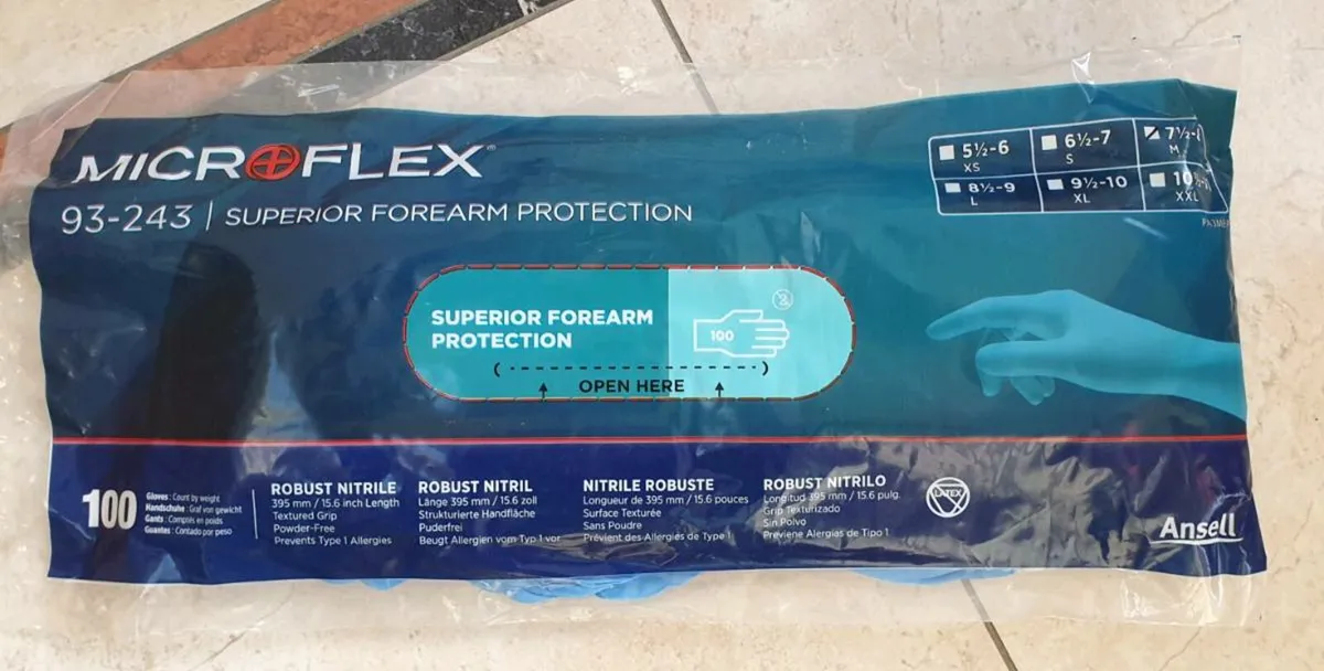 Nitrile Disposable Gloves - Image 2