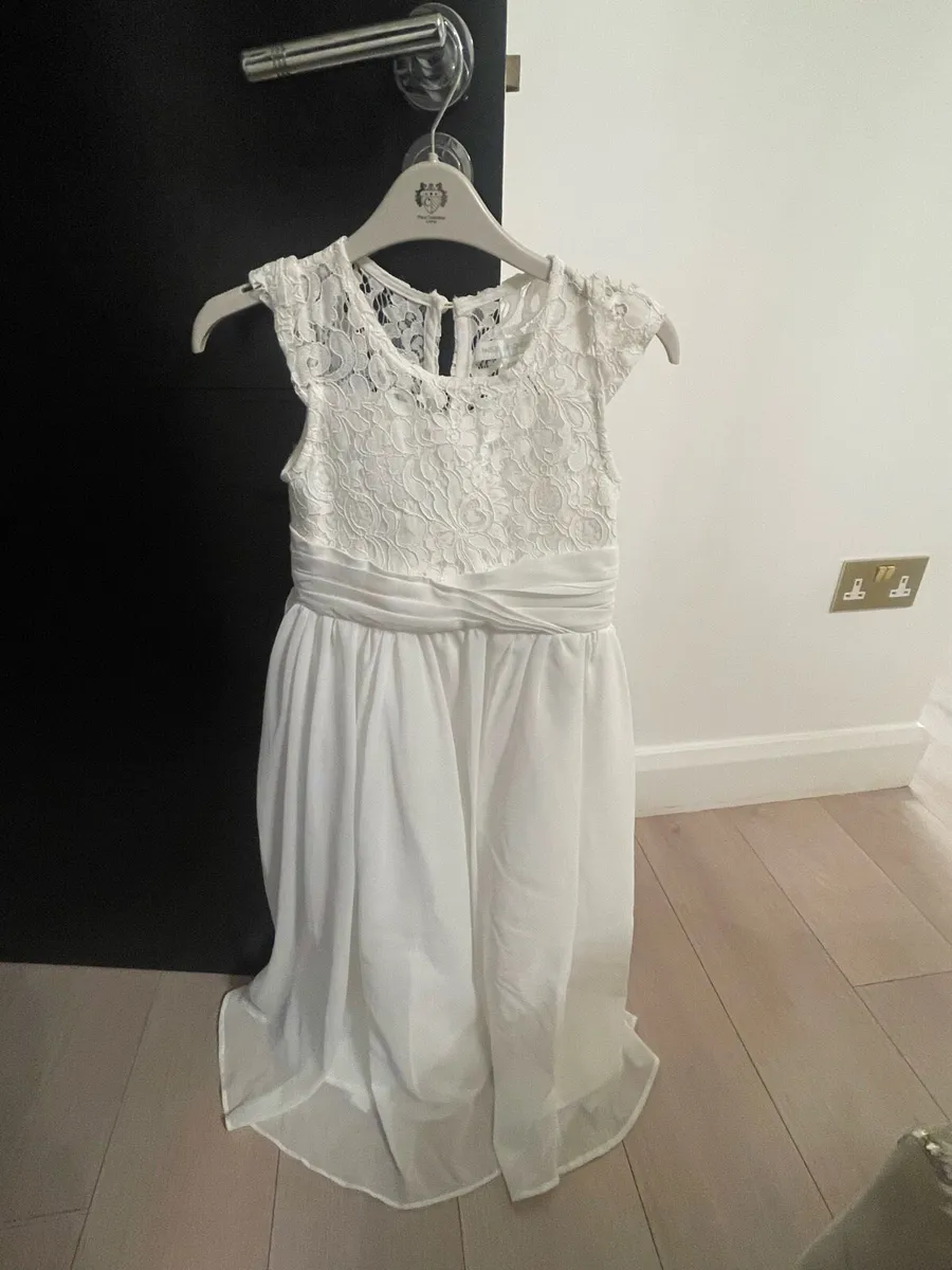New Communion dress with tag and shoes - Image 1
