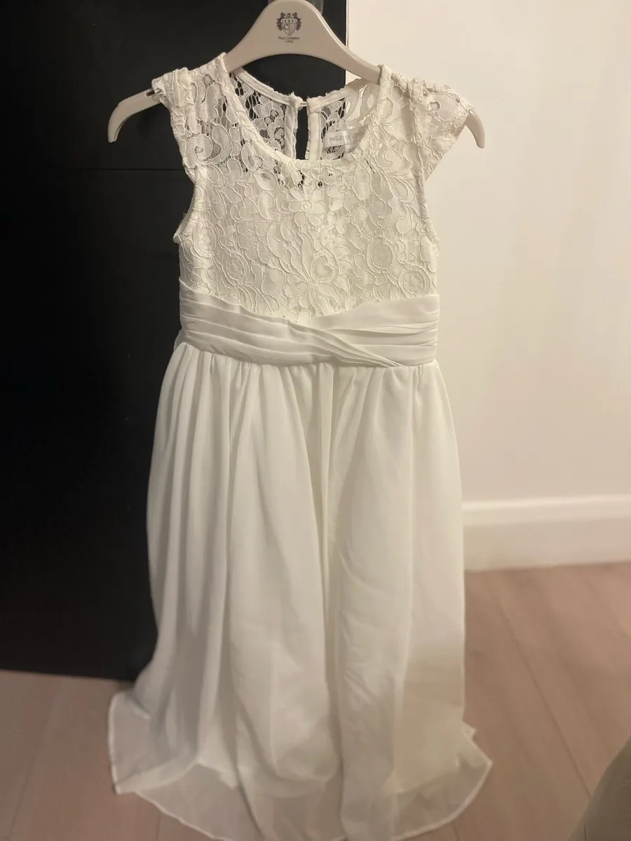 New Communion dress with tag and shoes - Image 2