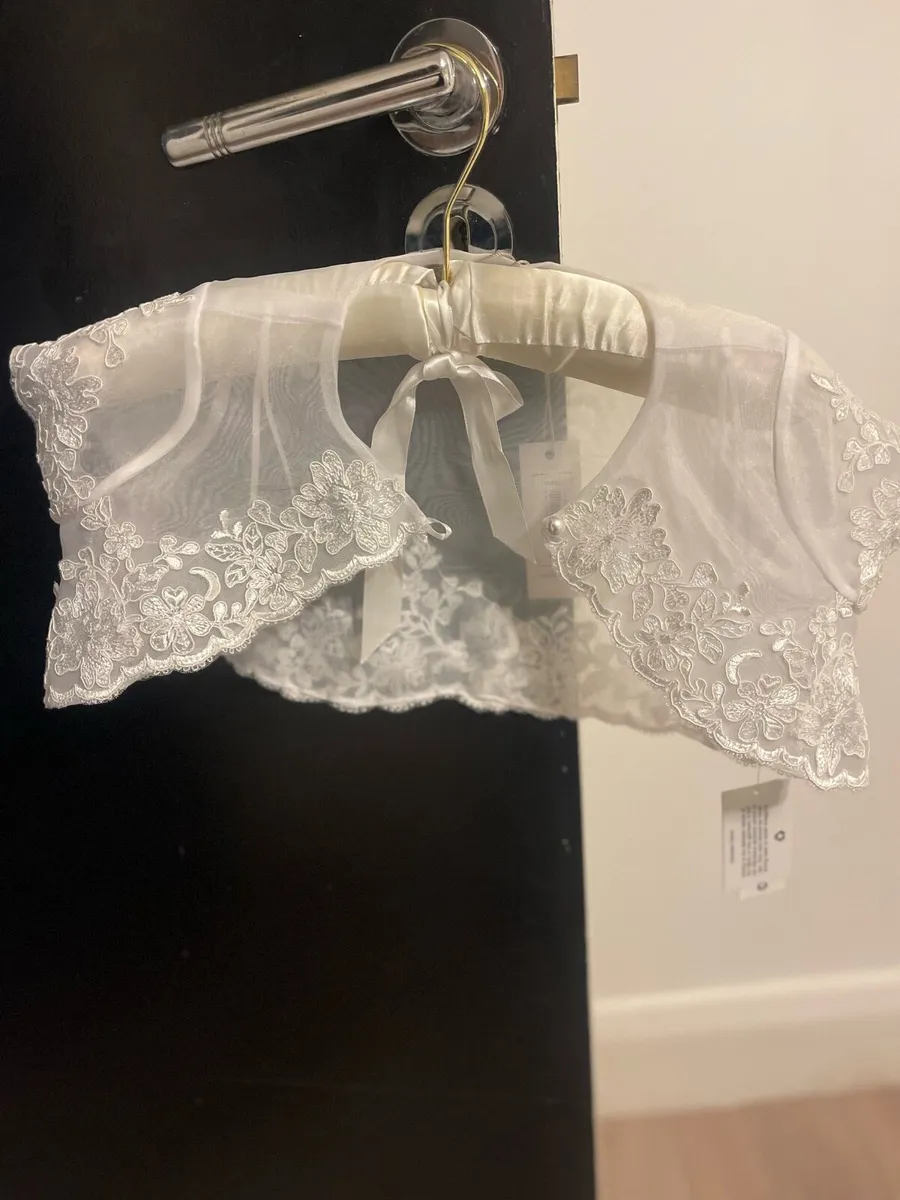 New Communion dress with tag and shoes - Image 4