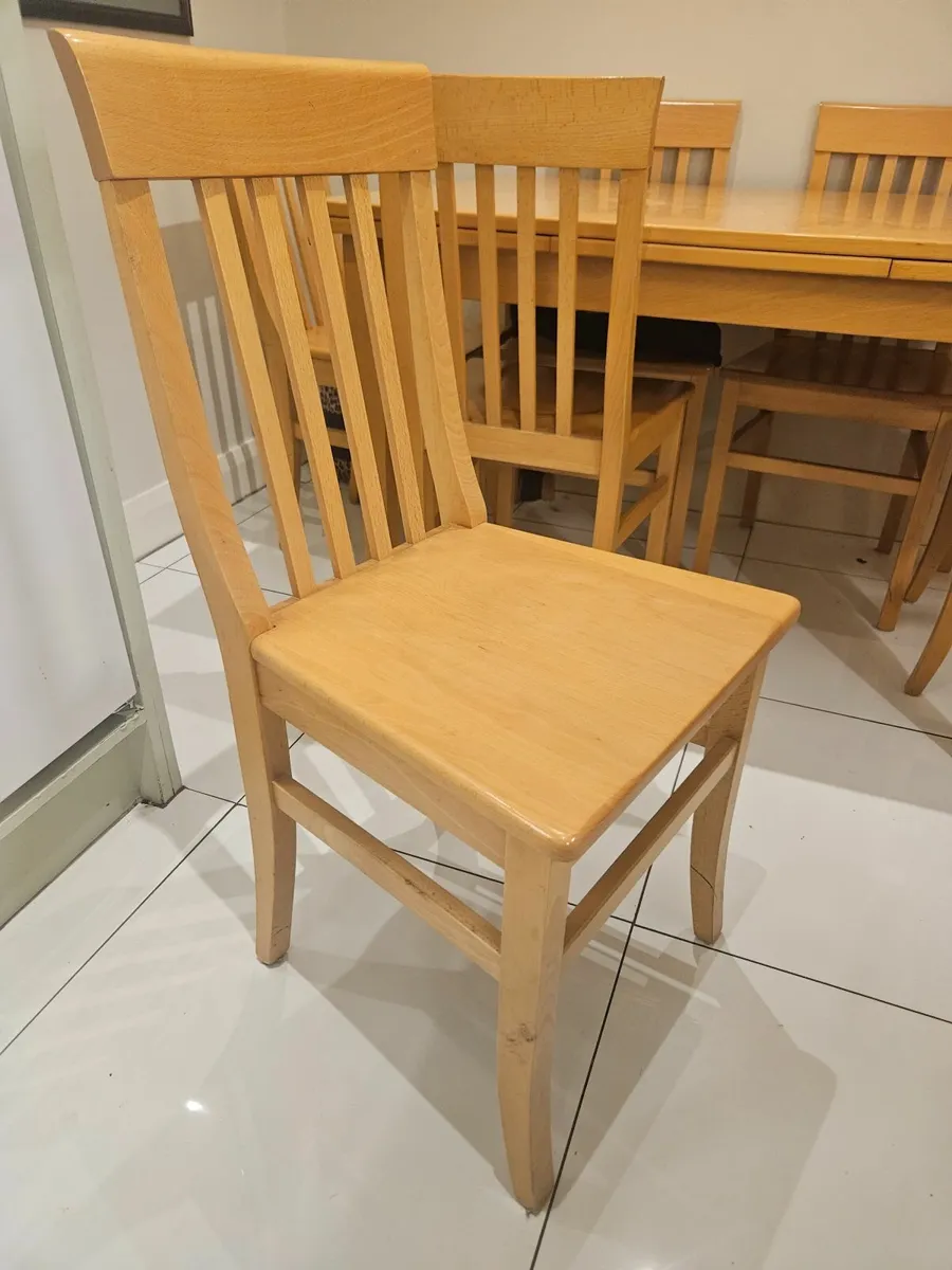 Extendable Kitchen Table and Chairs - Image 4