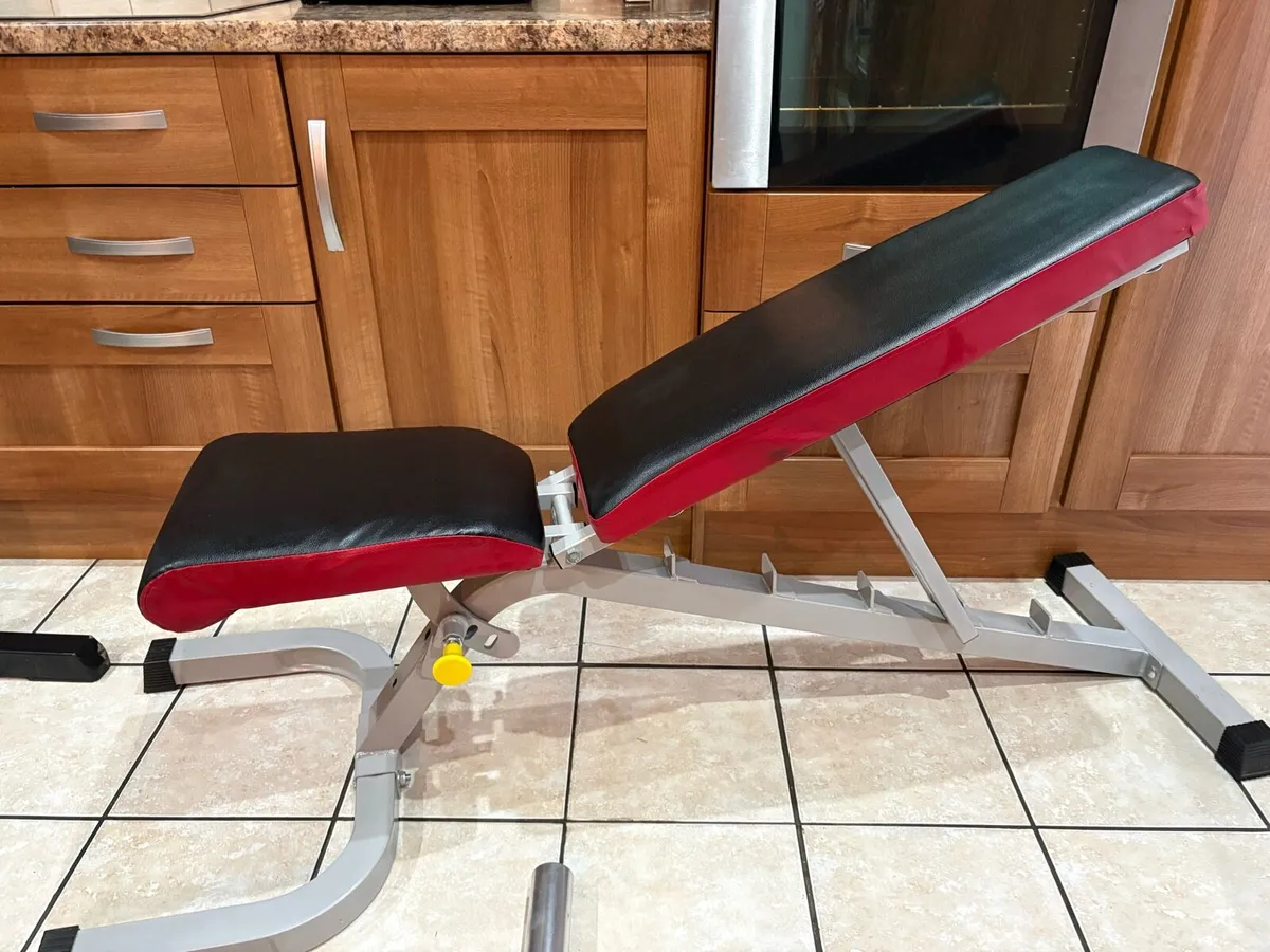 BRILLIANT GYM WEIGHTLIFTING SET UP BEST ADVERTISED - Image 3