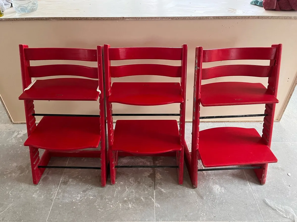 Tripp trapp stokke high chair - Image 1