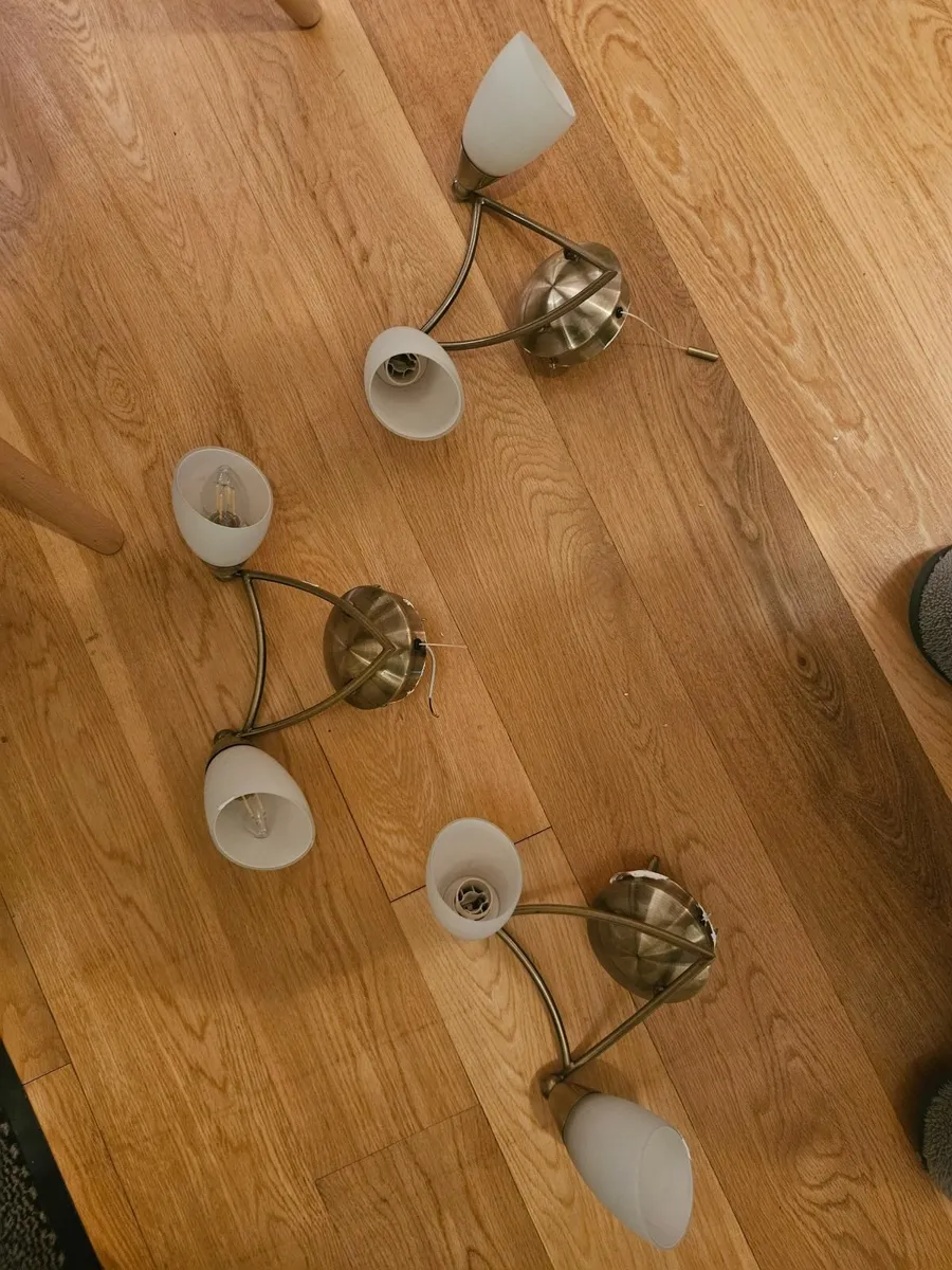 3 sets of wall lights / sconce - Image 3