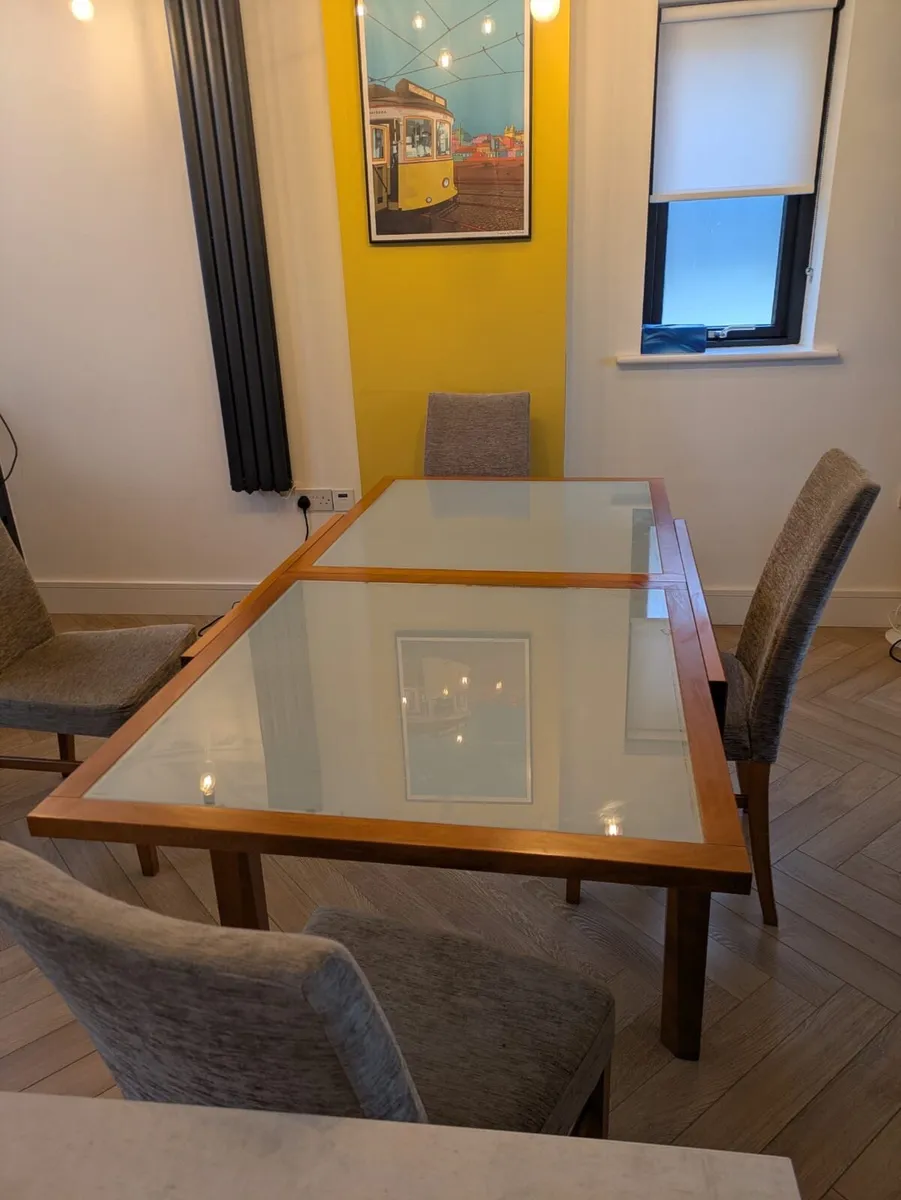 Dinning table and Chairs - Image 2