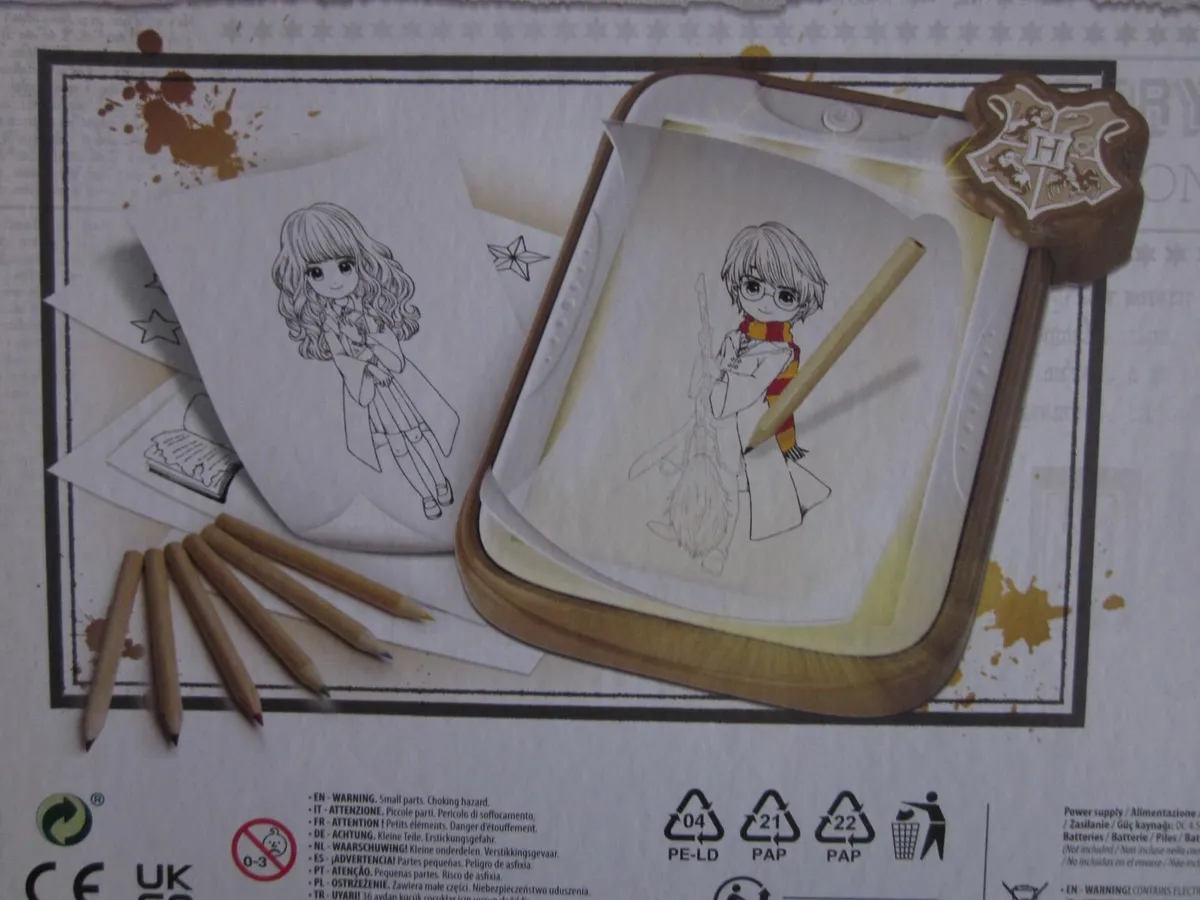 Harry Potter Luminous Board Drawing Board Kids Set - Image 2