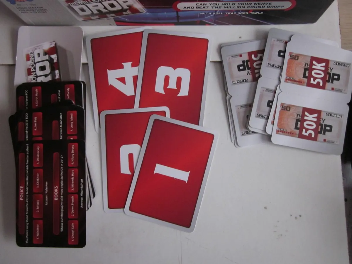 The Million Pound Drop - Card Game - Image 3