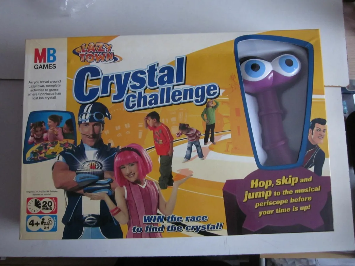 Lazy Town Crystal Challenge Board Game 2007 - Image 1