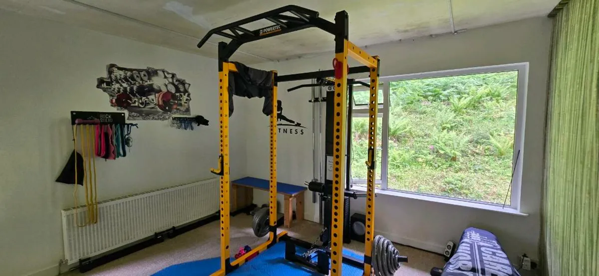 Powertec Workbench Power Rack (Yellow) - Image 1