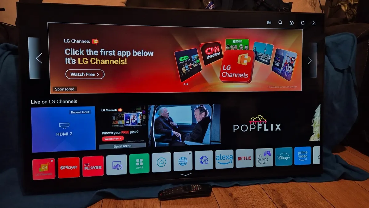 LG 50" UHD 4K Smart TV - Image 1
