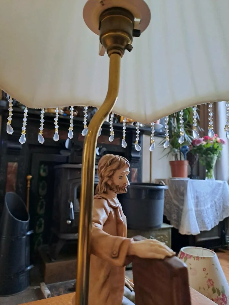 Large Decorative Figurine Table Lamp - Image 4