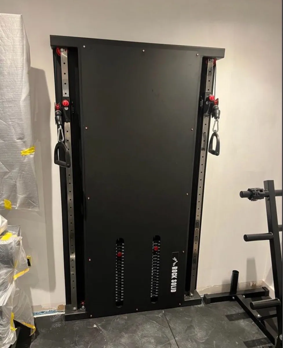 Slimline Cable Crossover Machine 2 x 100kg (new) - Image 1