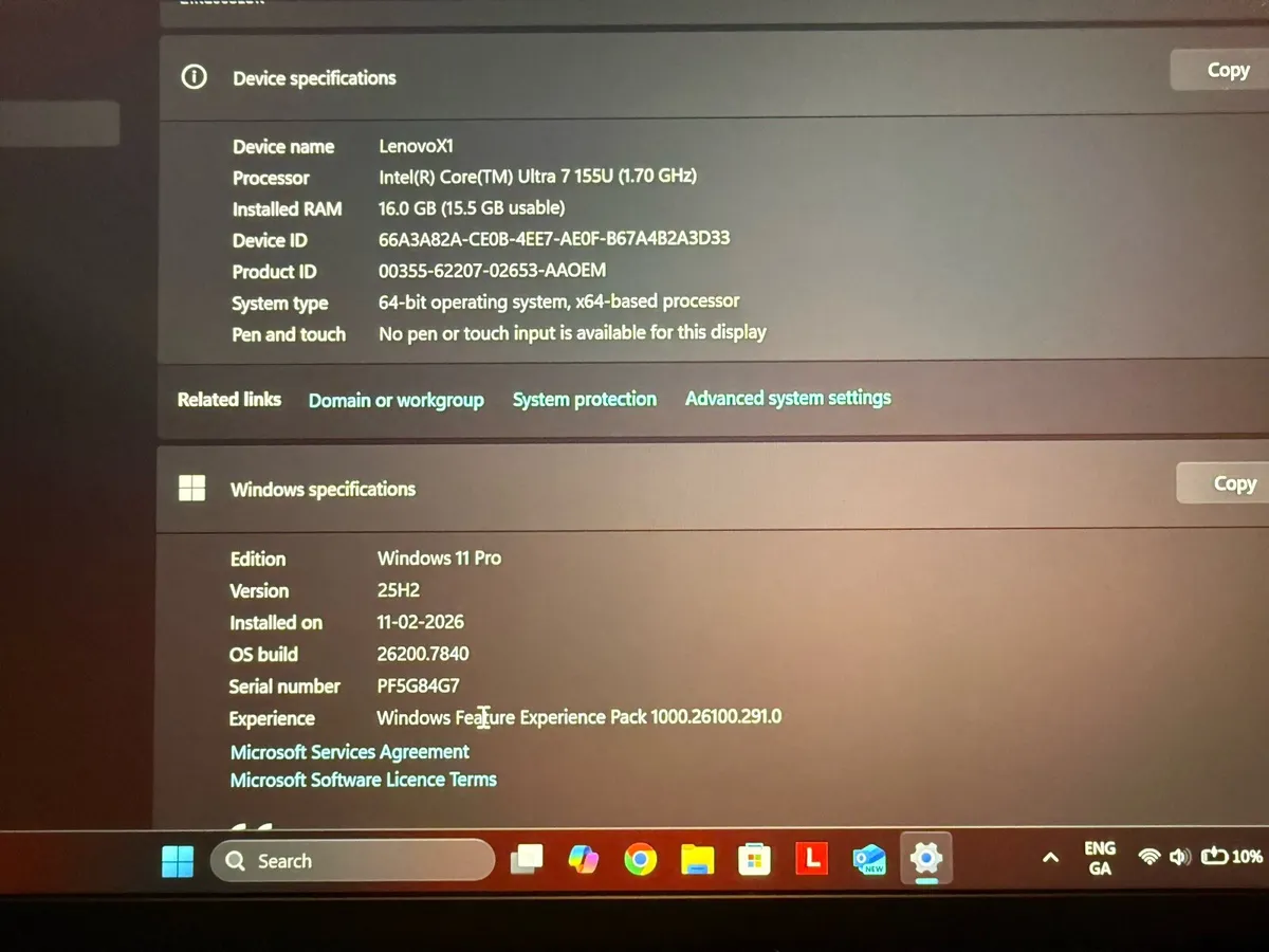 Lenovo x1 carbon 12th Gen - Image 4