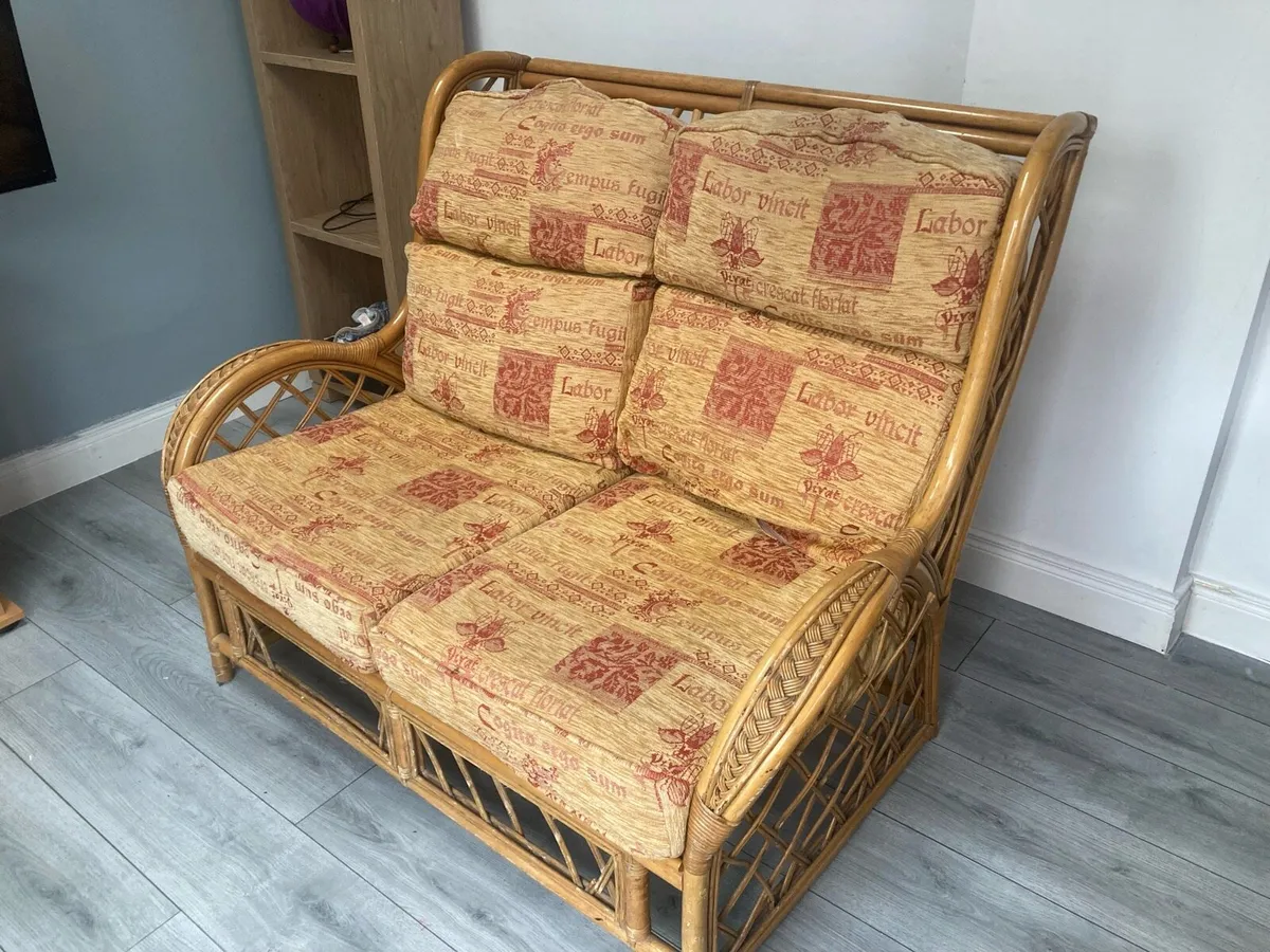 2 Seater and 2 Chairs - Image 2