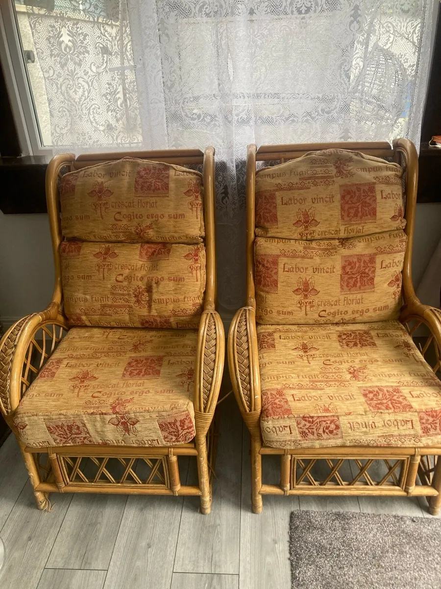 2 Seater and 2 Chairs - Image 3