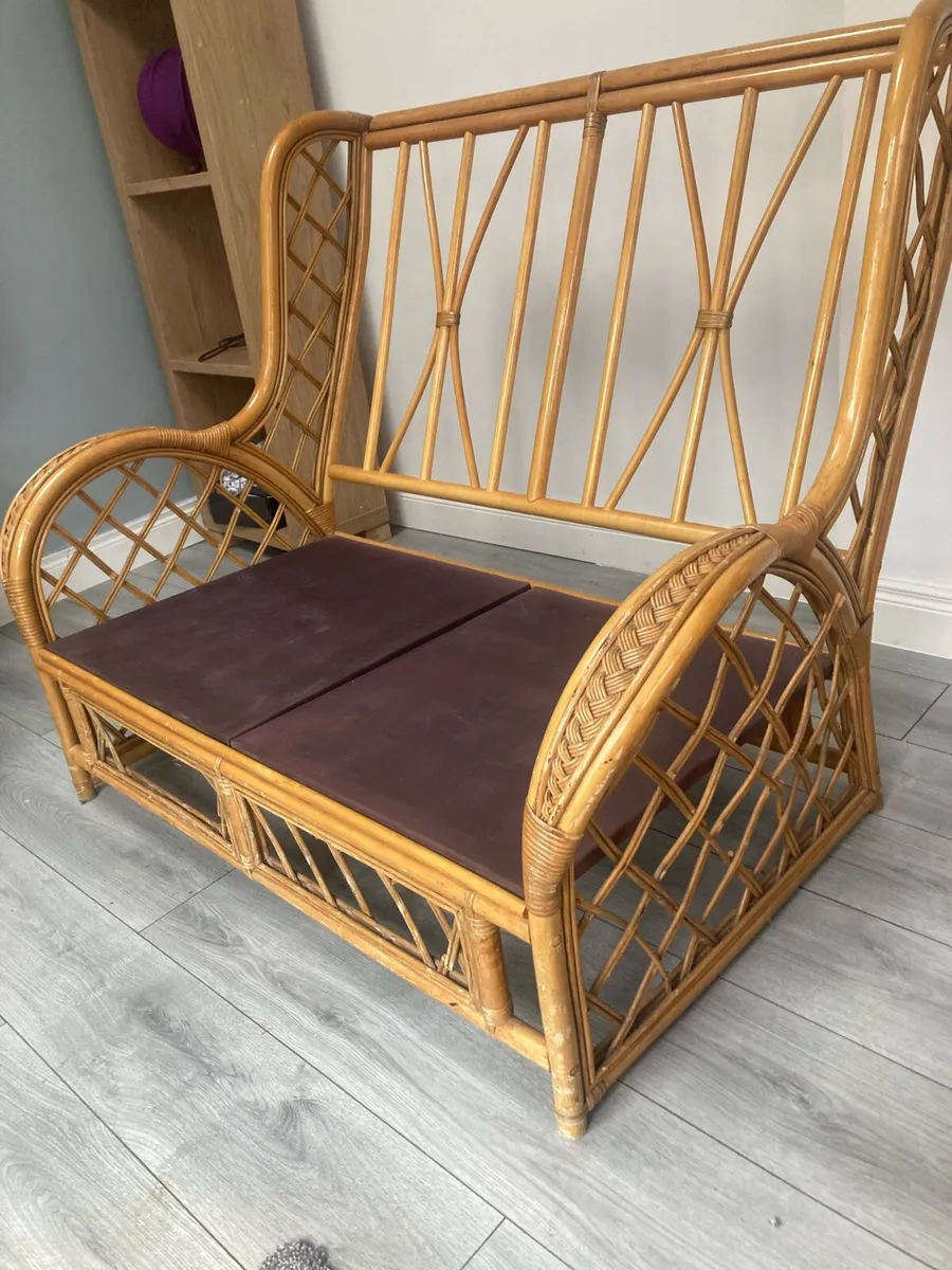 2 Seater and 2 Chairs - Image 1