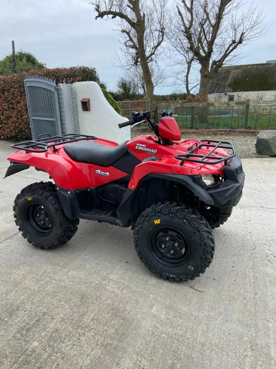 2017 SUZUKI KINGQUAD 500 Power steering !! - Image 3