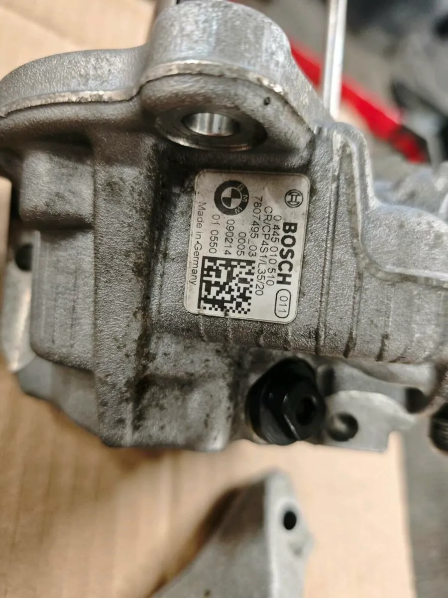 BMW N47D20A injector set +fuel high pressure pump - Image 3