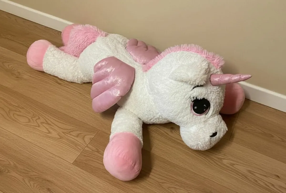 Giant Unicorn Plush Teddy, Super Soft & Adorable - Image 3