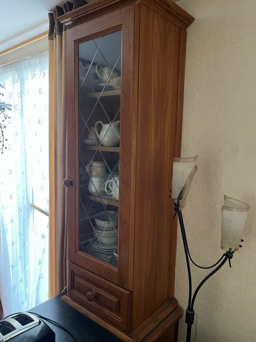 Slim Freestanding Display Cabinet - Image 1