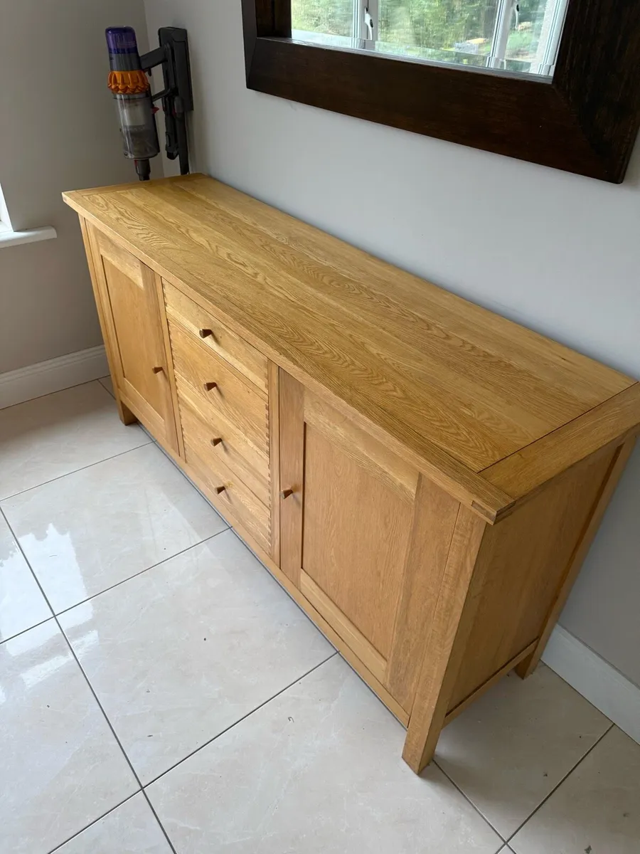 Oak Sideboard Unit - Image 2