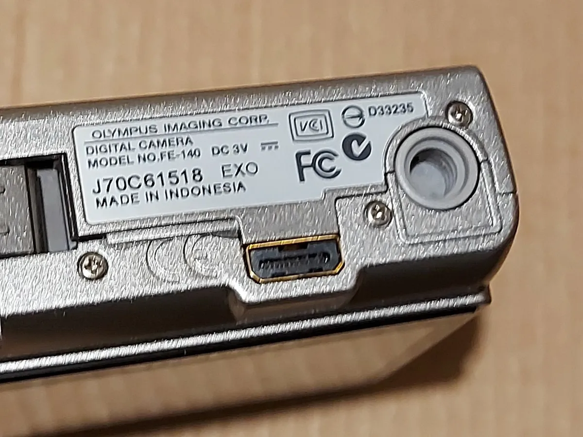 OLYMPUS Digital Camera Model FE-140, 6 Megapixel, - Image 4