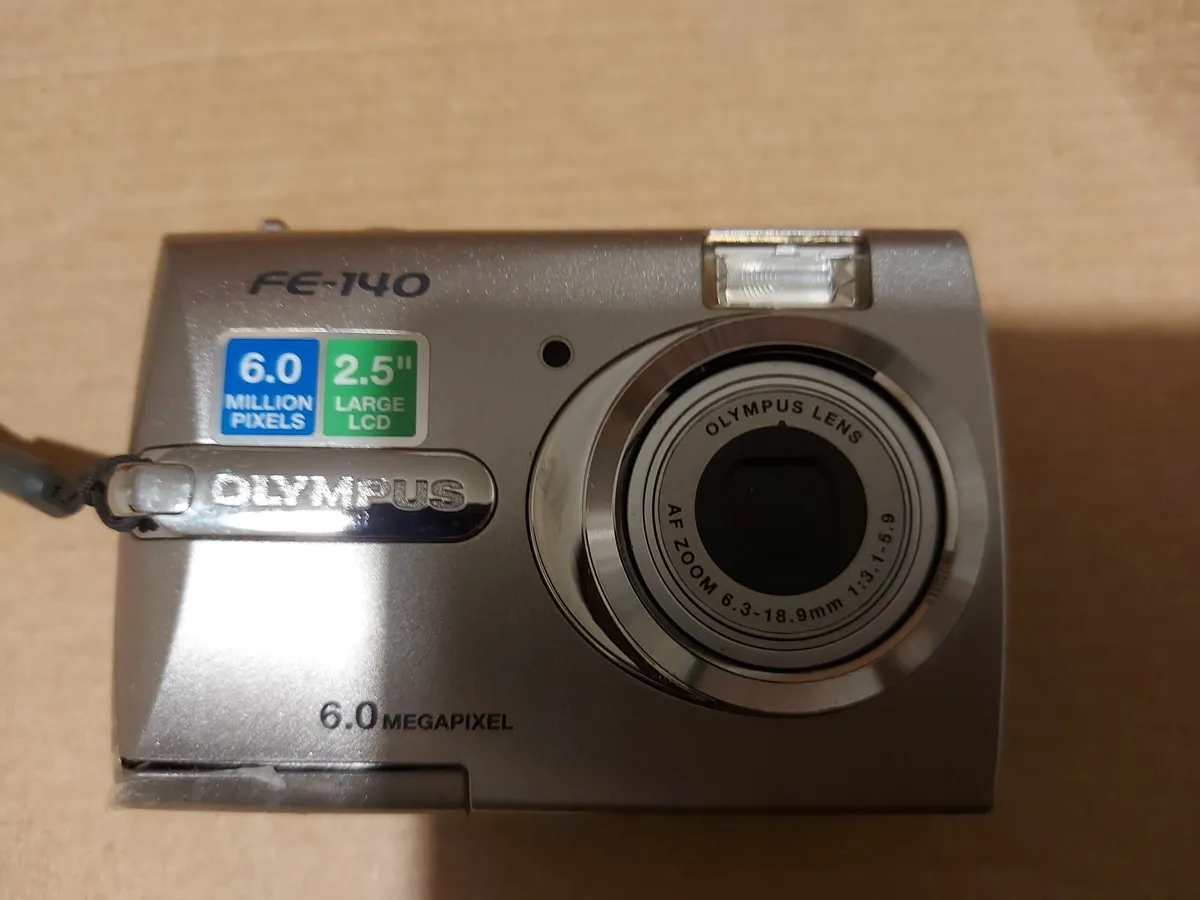 OLYMPUS Digital Camera Model FE-140, 6 Megapixel, - Image 1