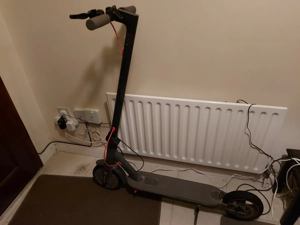 2 Electric Scooters, fully charged, working fine, - Image 1