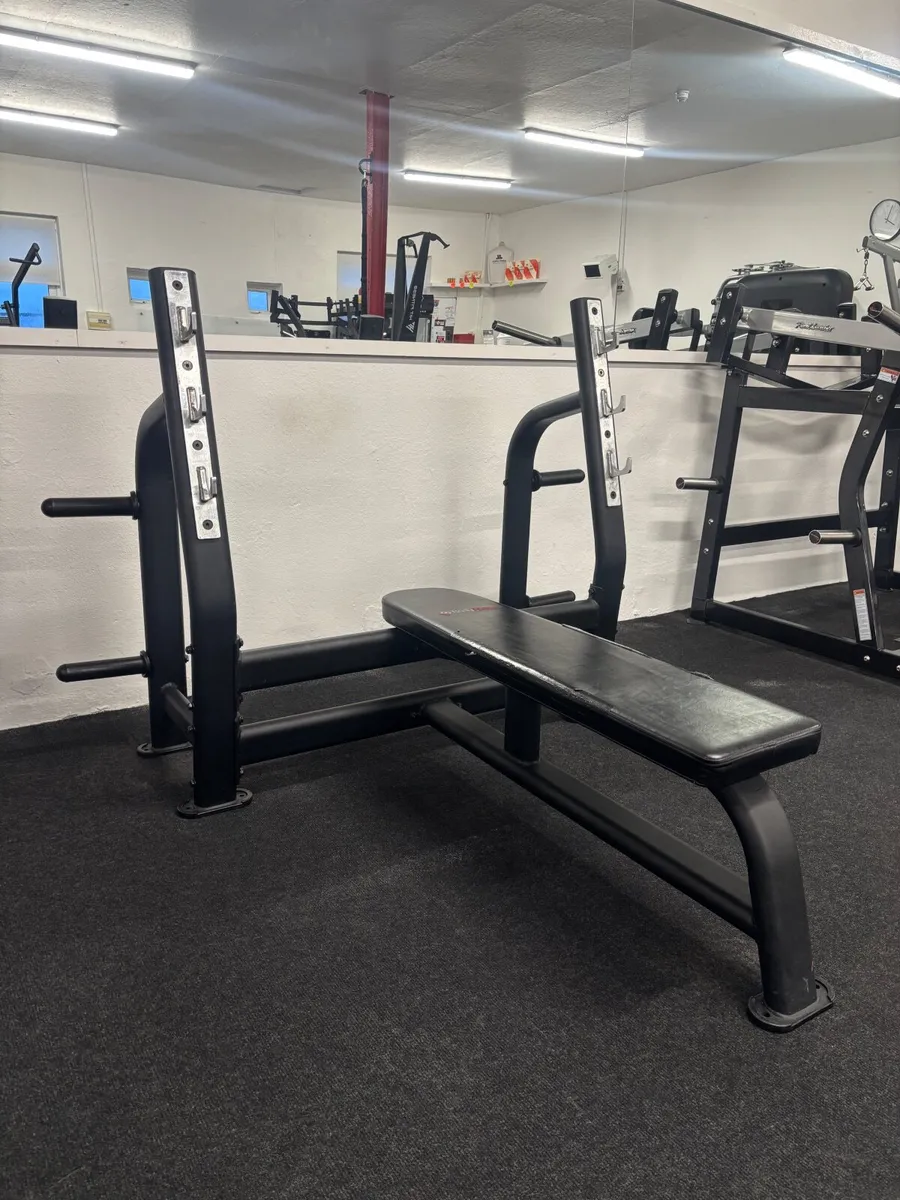 Bodymax Flat Bench Press + storage - Image 1