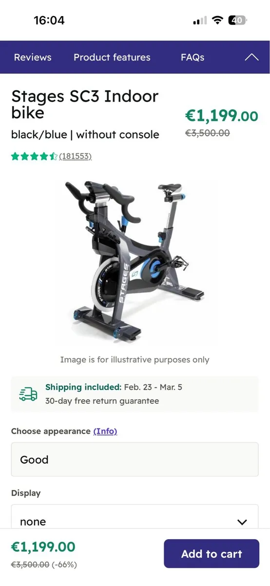 Stages bike - Image 2