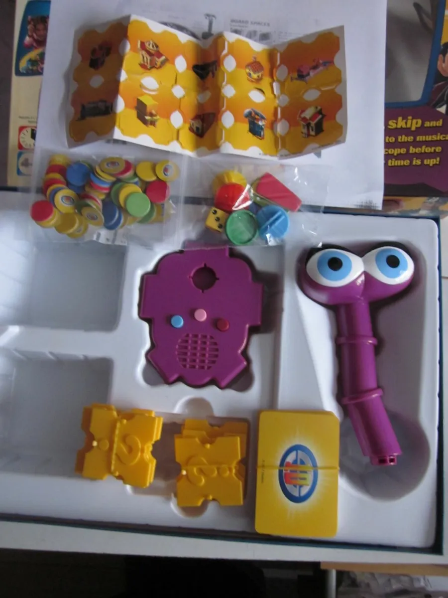 Lazy Town Crystal Challenge Board Game 2007 - Image 4