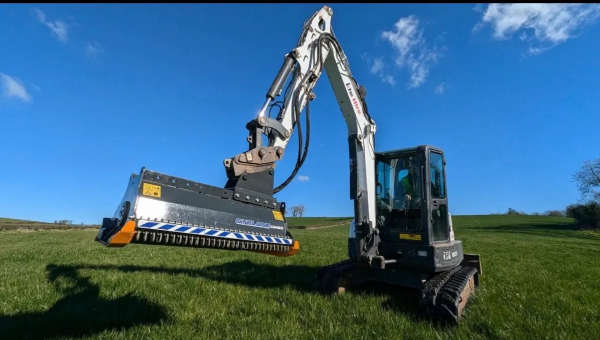 NEW MDE CYCLONE CM120 MULCHER - Image 2