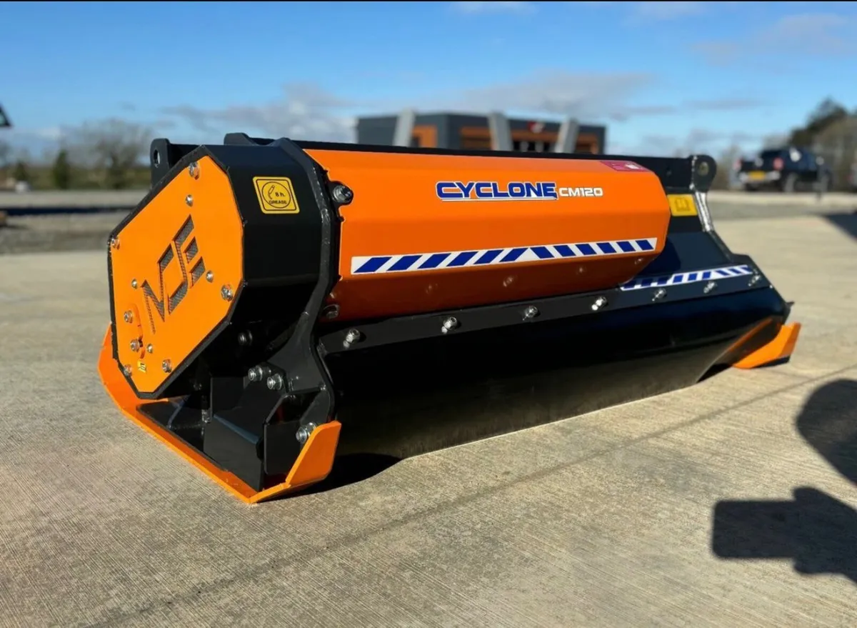 NEW MDE CYCLONE CM120 MULCHER - Image 1