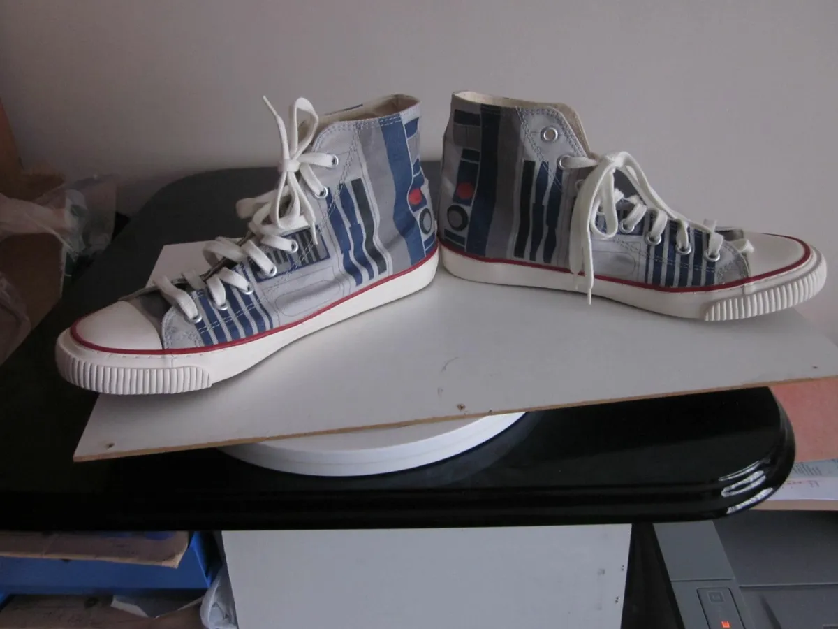 Star Wars Shoes Po-Zu R2 D2 Top Size 4/4.5 Unisex - Image 1