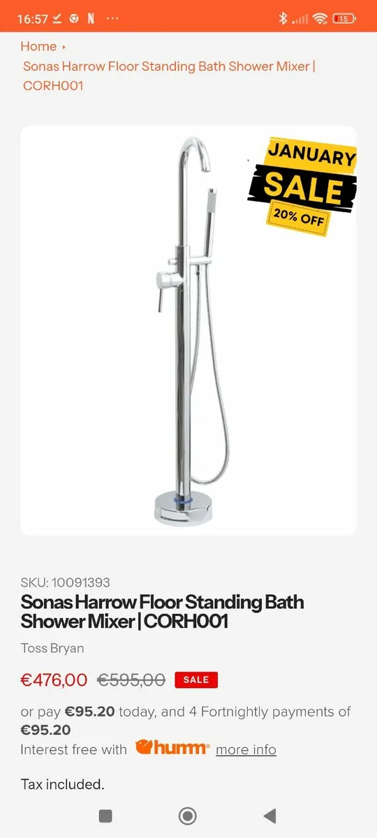 Freestanding bath - Image 2