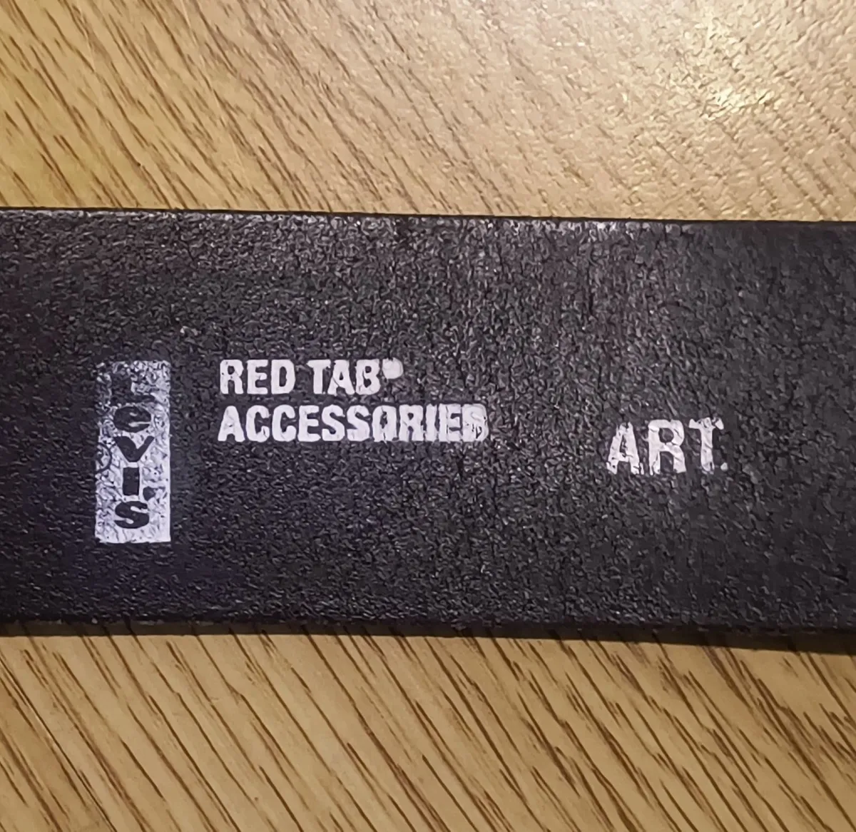 Levis Leather Belt 127 cm long - Image 3